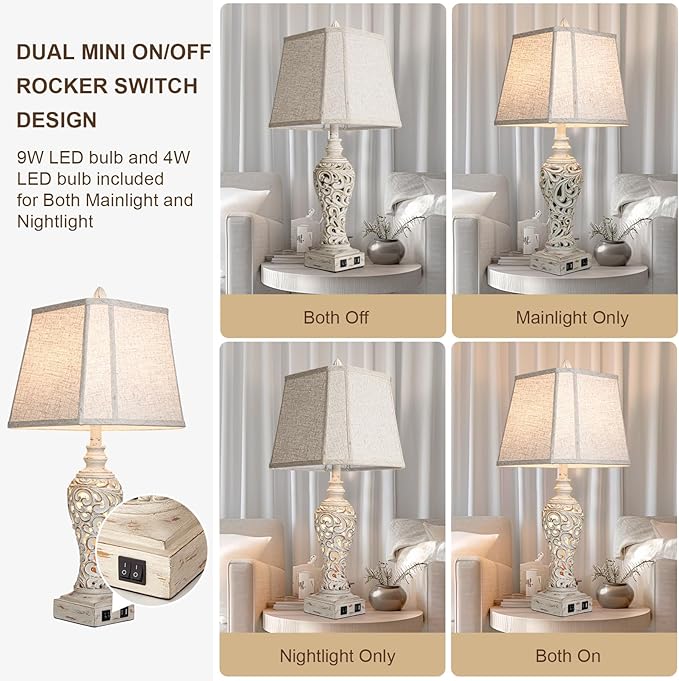 28.5" Table Lamps Set of 2 - Image 3