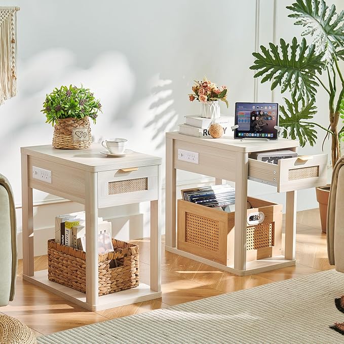 LEYAOYAO Narrow Side Table - Image 4