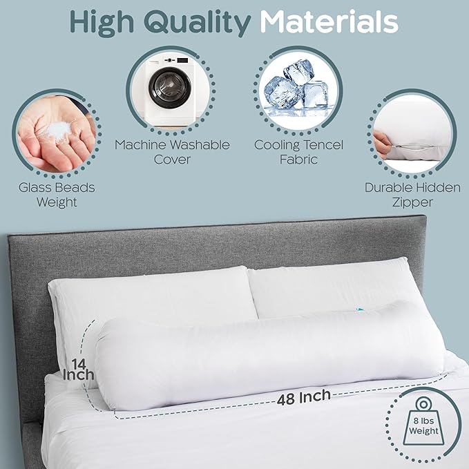 Weighted Body Pillow 8lbs - Image 7