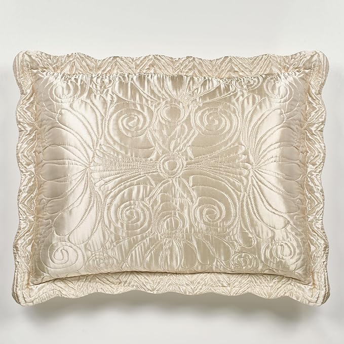 Touch of Class Portia Luxury Bedding | Neutral Pearl | Premier Quilted - Image 3