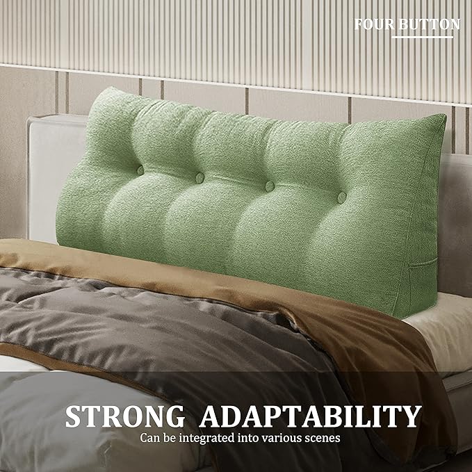 homecozy Wedge Headboard Pillow Dorm Room Reading Pillow Back Support - Image 4