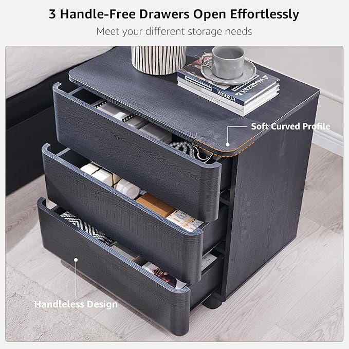 JXQTLINGMU 22" Modern Nightstand Set of 2 - Image 6