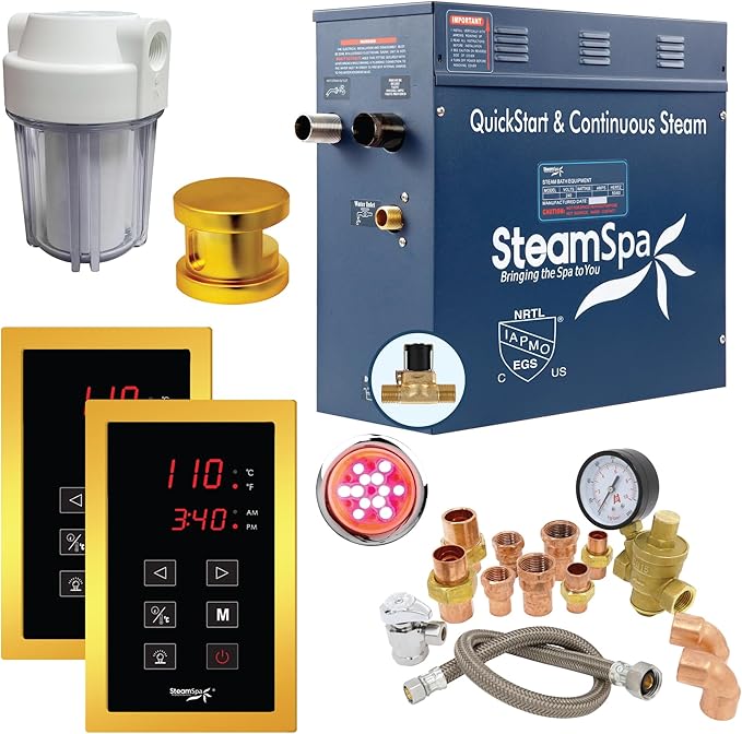 SteamSpa Executive 6 KW QuickStart ACU-Steam Bath Generator Package - Image 6