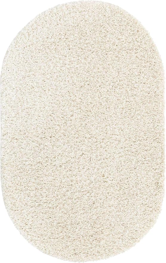 Unique Loom Solid Shag Collection Area Rug - Image 9