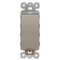 LIDER Minimalist Design Matte Finish Lighted Decorator Switch, Frameless Paddle by LIDER
