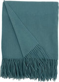 Alashan Cashmere Blend Ripple Finish Woven Throw by Alashan