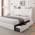 Feonase Upholstered Full Size Bed Frame by FEONASE