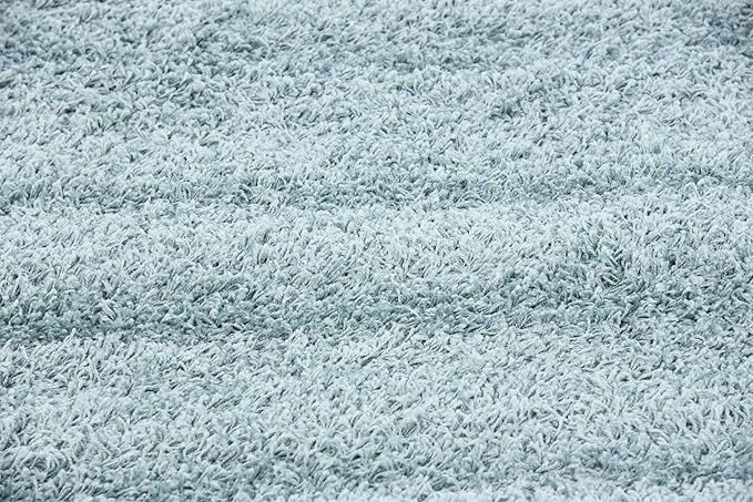 Unique Loom Solid Shag Collection Area Rug - Image 7