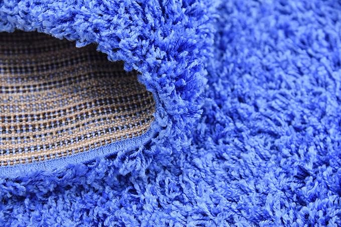 Unique Loom Solid Shag Collection Area Rug - Image 10