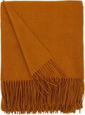 Alashan Cashmere Blend Ripple Finish Woven Throw by Alashan