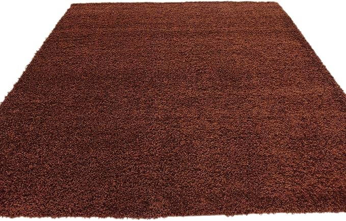 Unique Loom Solid Shag Collection Area Rug - Image 6