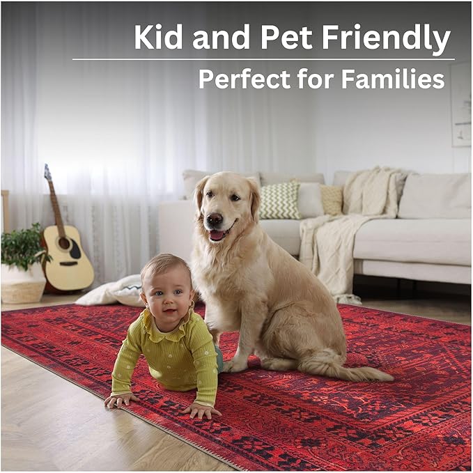 Bloom Rugs Washable Non-Slip 10x14 Rug - Image 10