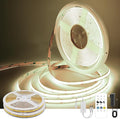 COB LED Strip Lights Natural White, 24V Dimmable led Light Strip KIT by PanderyCOBLightUPYourLife