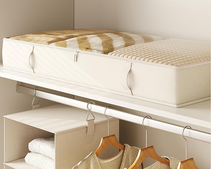 Vailando Under Bed Storage Containers, 6 Inches Tall 60L Underbed Storage Bins - Image 4