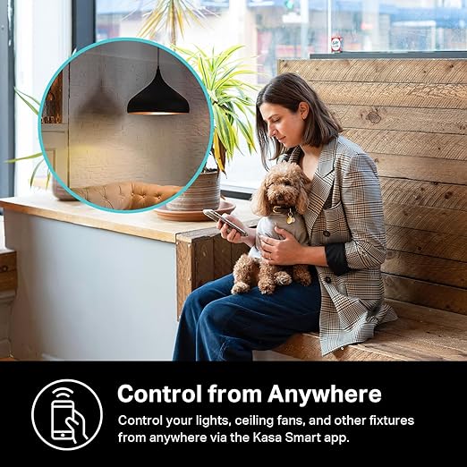 Kasa Smart Dimmer Switch HS220, Single Pole, Needs Neutral Wire, 2.4GHz Wi-Fi - Image 5