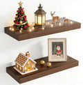 24 Inch Floating Shelves for Wall, 8 Inch Deep Floating Shelf for Storage & by Axeman