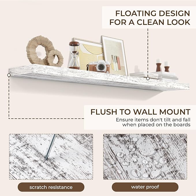 RICHFOCUS 72Inch Floating Shelves - Image 6