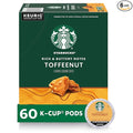 Starbucks K-Cup Coffee Pods, Flavored Hot or Iced Coffee, 60 Keurig Pods by StarbucksbyNespresso