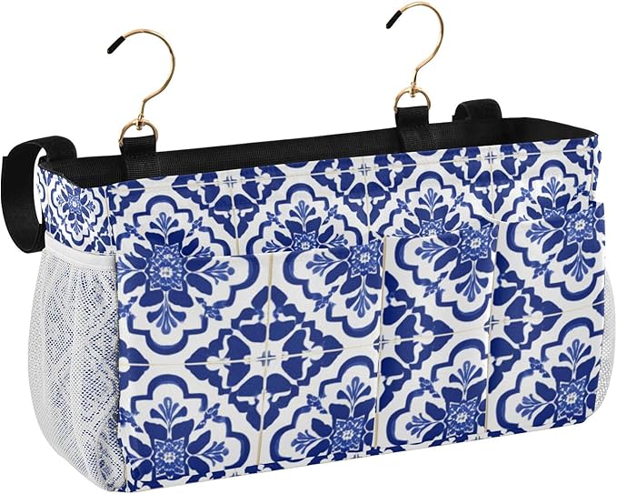 Bedside Caddy Hanging Bunk Bed Caddy Bed Organizer Hanging Pocket - Image 2