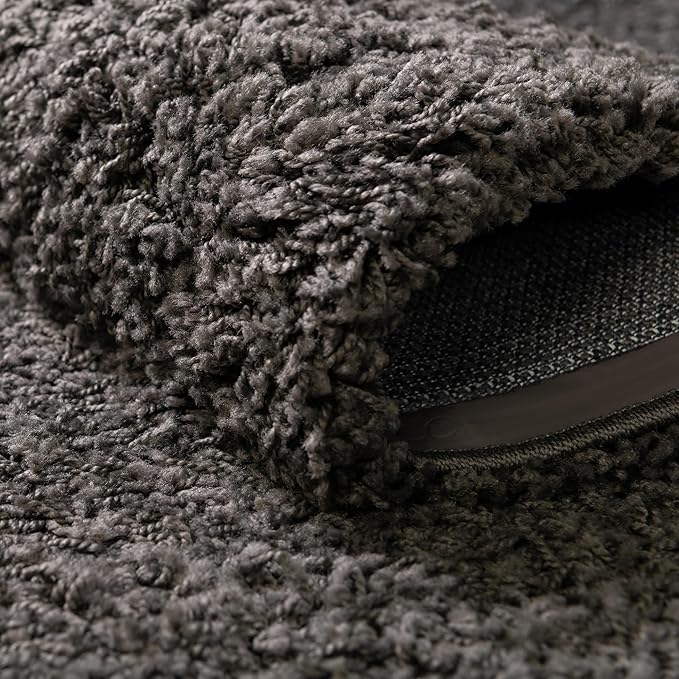 Unique Loom Solid Shag Collection Area Rug - Image 7