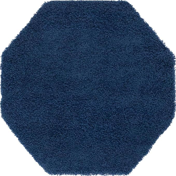 Unique Loom Solid Shag Collection Area Rug - Image 11