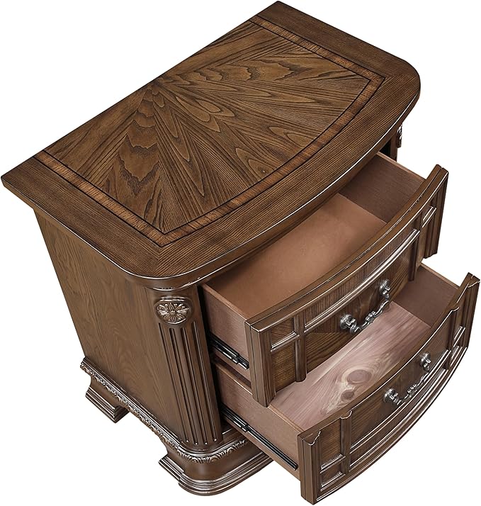 HKHUASEN Traditional Nightstand - Image 6
