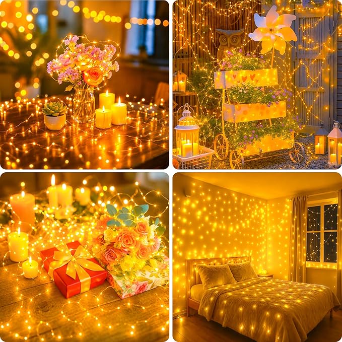 litogo 4 Pack Fairy Lights Battery Operated - Image 8