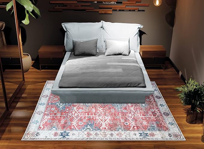 Bloom Rugs Washable Non-Slip 6' x 9' Rug - Image 8