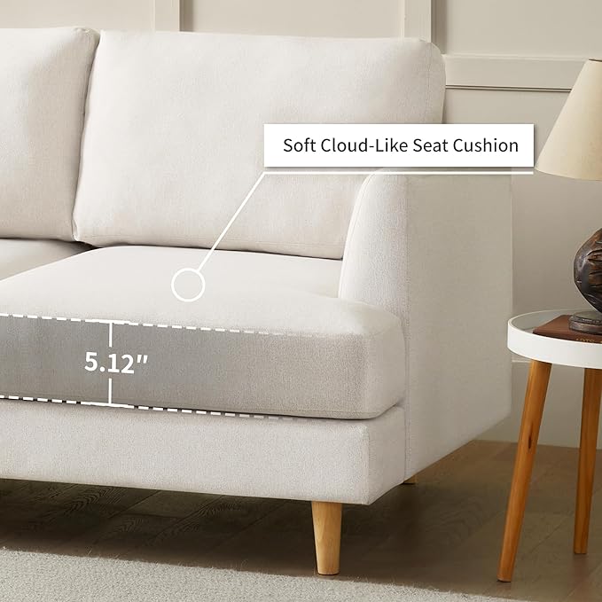Loveseat Sofa 56", Small Couches - Image 5