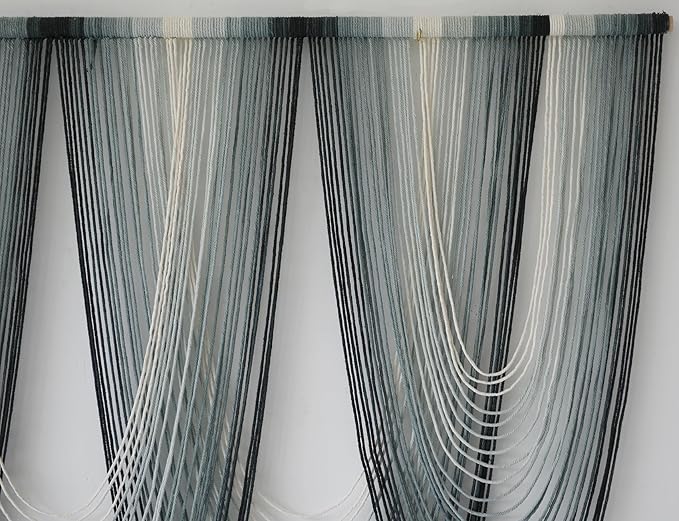IOWER Large Macrame Wall Hanging Dip-Dyed Macrame Wall Decor Boho Wall Decor - Image 6