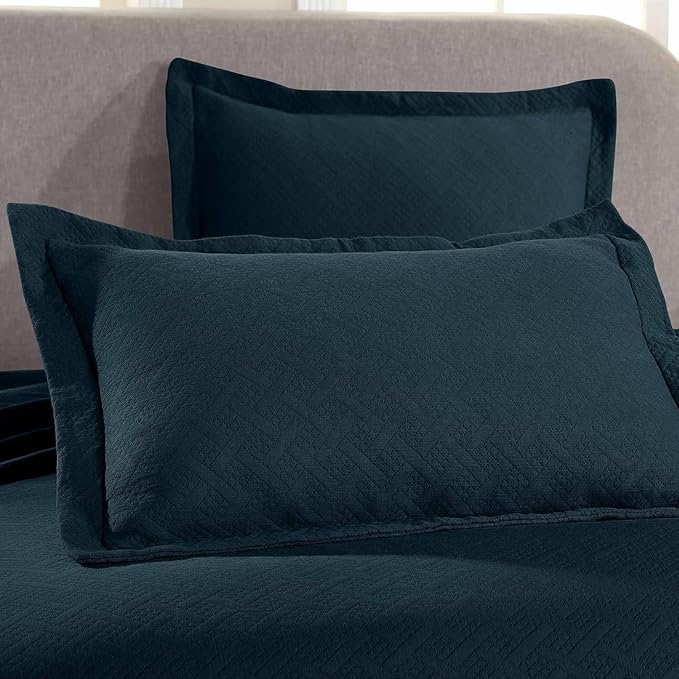 Superior 100% Cotton Basket Weave Bedspread - Image 4
