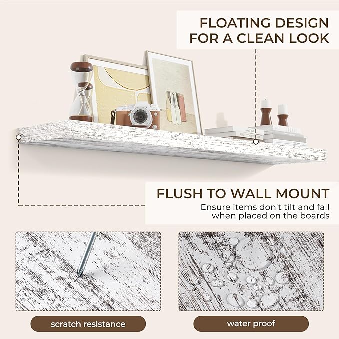 RICHFOCUS 55Inch Floating Shelves - Image 6