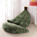 Banana Bean Bag Chair with Ottoman, Floor Sofa Bed with Footrest, Comfy by IEVENW