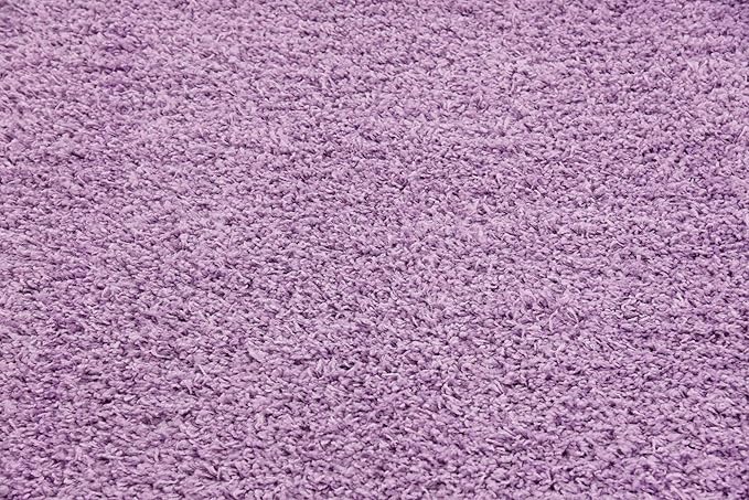 Unique Loom Solid Shag Collection Area Rug - Image 7