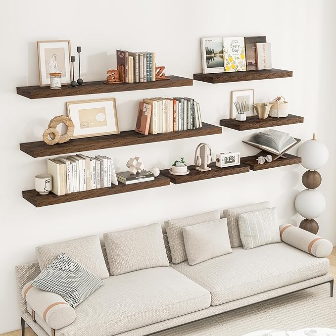 RICHFOCUS 72Inch Floating Shelves - Image 2