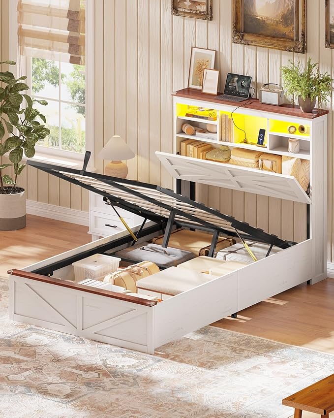 AOGLLATI Farmhouse Twin Bed Frame by AOGLLATI
