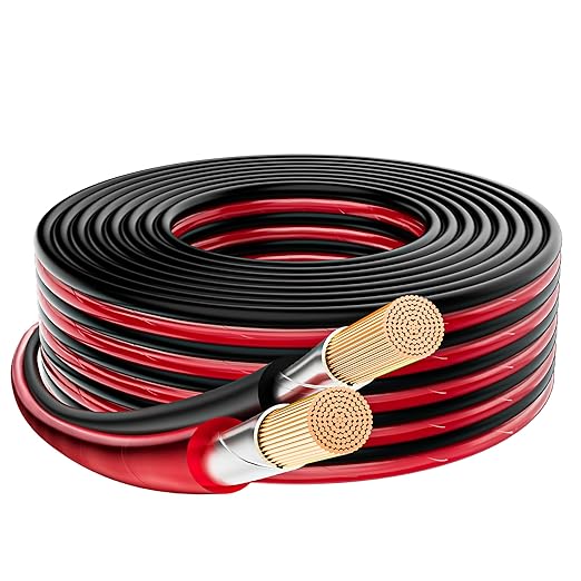Mygatti 14/2 Gauge Speaker Wire 30FT, 14 AWG 2 Conductors OFC Pure Copper by Mygatti