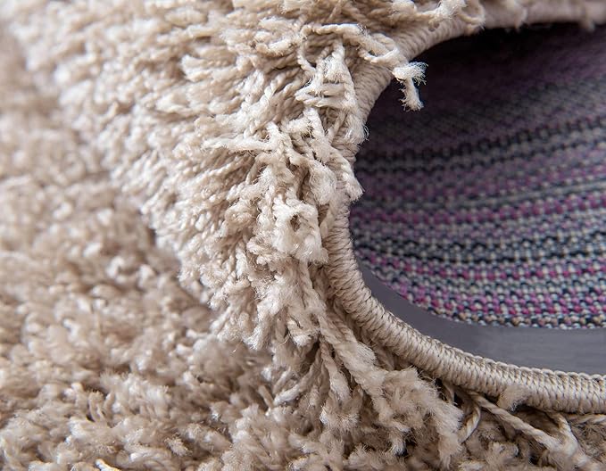 Unique Loom Solid Shag Collection Area Rug - Image 7