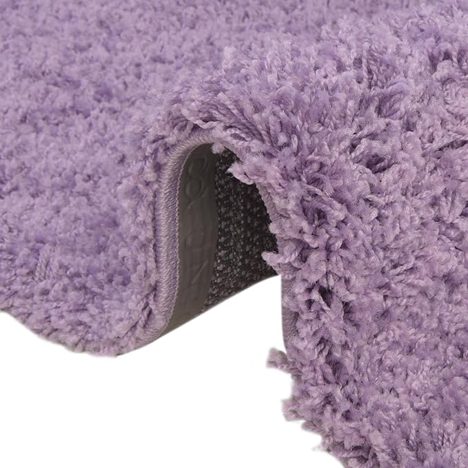 Unique Loom Solid Shag Collection Area Rug - Image 11