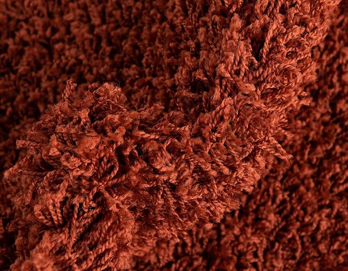 Unique Loom Solid Shag Collection Area Rug - Image 7