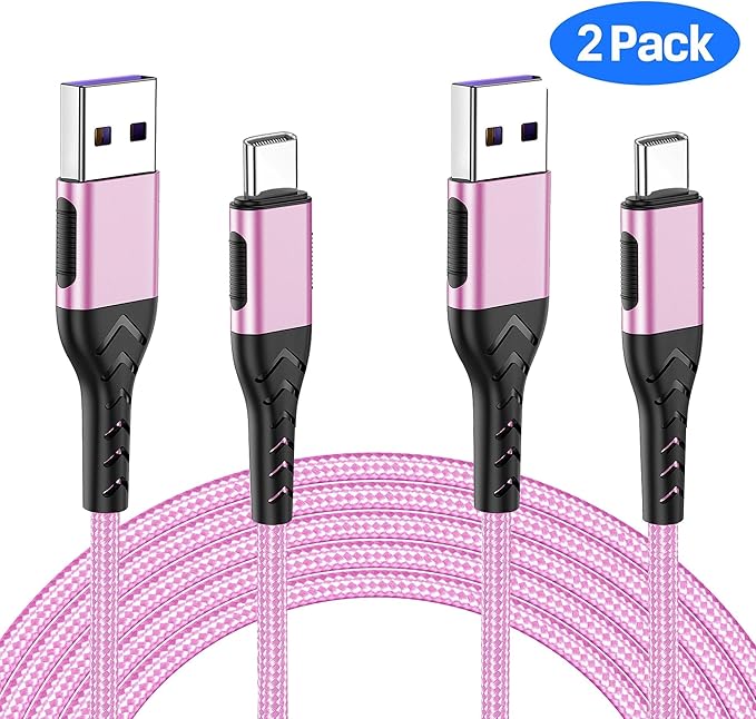 Durcord USB C Cable, Type C Charger Braided USB Cable Compatible - Image 4