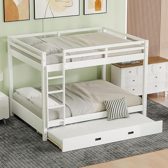 Bellemave Queen Over Queen Size Bunk Bed - Image 4