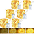 6-Pack 33FT 100 LED Fairy Lights Battery Operated by Litogo