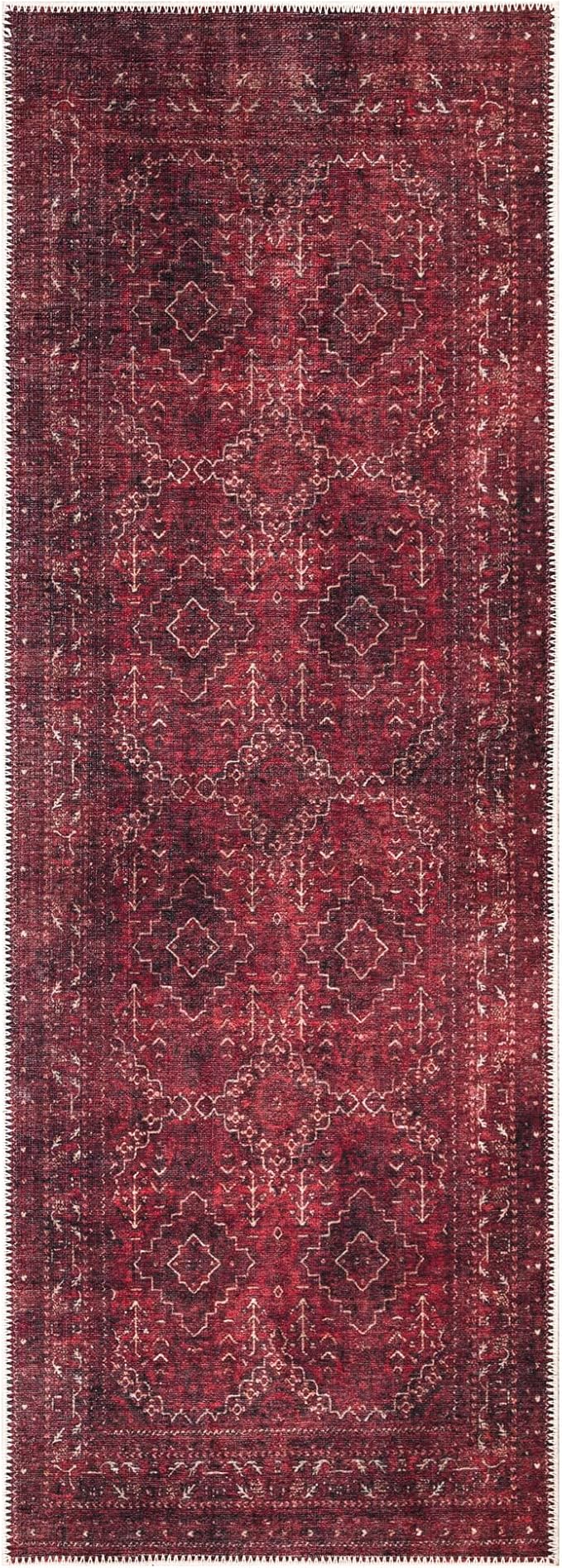 Bloom Rugs Washable Non-Slip 7 ft Runner - Image 3