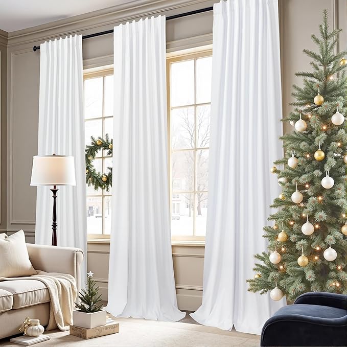 Drapes 84 Inch Length 2 Panels Set - Image 2