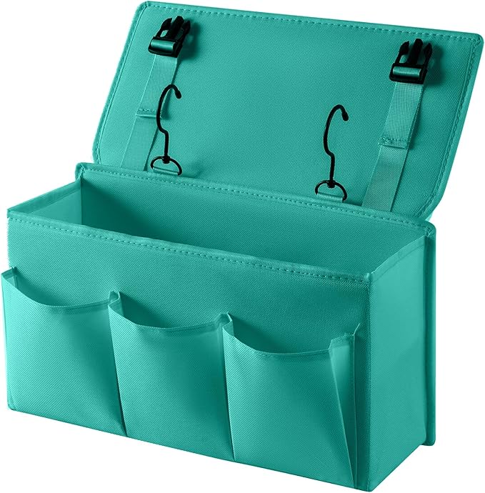 LASAMOLL Bedside Caddy Bedside Storage Organizer, Bed Caddy by LASAMOLL