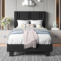 Upholstered Twin Size Bed Frame by Einhomn