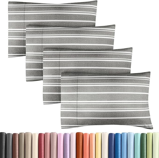 King Pillow Cases Set of 4 by CGKUnlimited