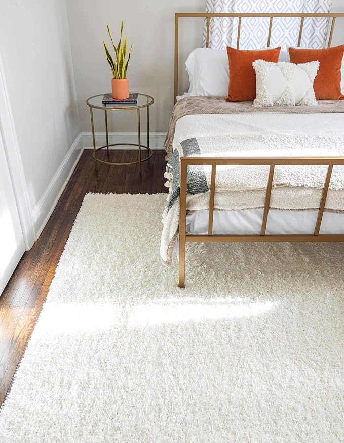 Unique Loom Solid Shag Collection Area Rug - Image 13