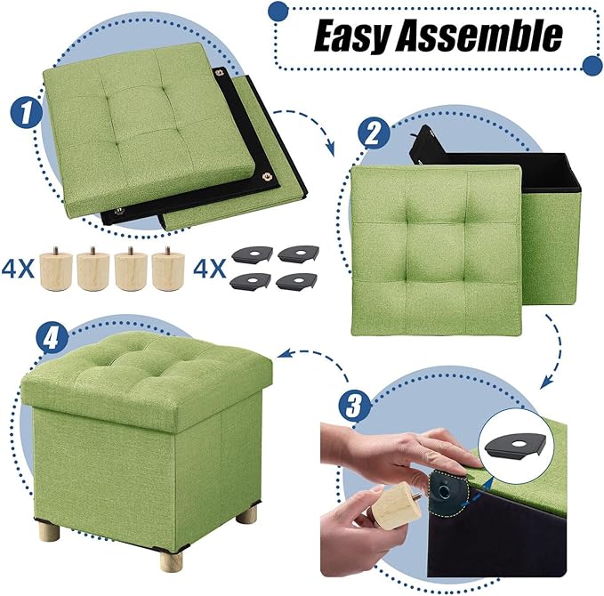 BRIAN & DANY 15 Inches Ottoman - Image 4
